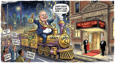 Doug Ford rides the gravy train