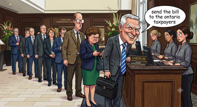 Ontario Conservatives caught with their hand in the cookie jar