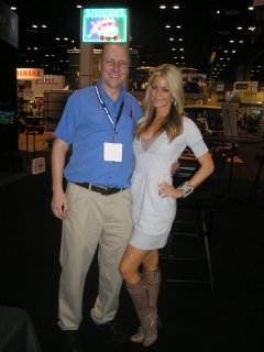Jaycelle and me at the PGA Merchandise Show 2011 Jaycelle, Rachael and me at the PGA Merchandise Show 2011